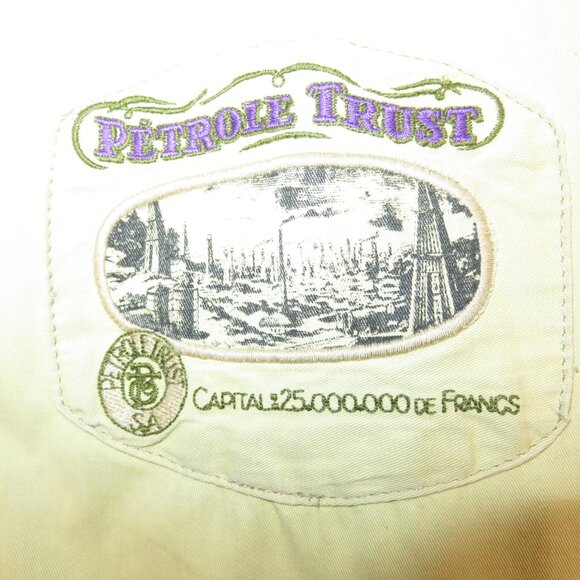 Daniel Hechter Petrole Trust Cotton Jacket Tan Long Sleeve Paris Chic Men's VTG - Picture 5 of 16